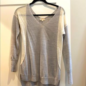 Rebecca taylor grey sweater